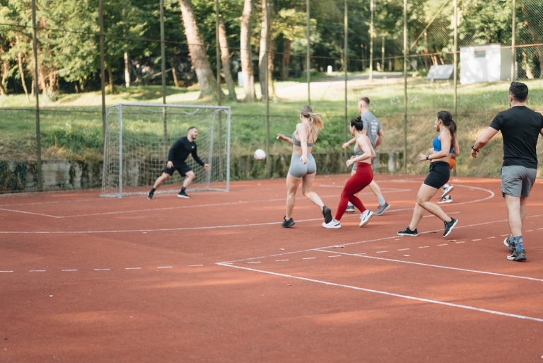 fotbal la ArsenalPark